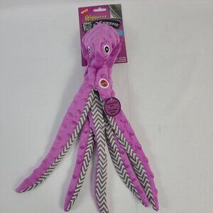 Spot Skinneeez Extreme Durable Octopus Dog Toy Rip Stop Stuffing-Free Squeaker
